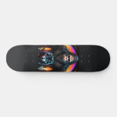 Bigfoot Wolf farbiges Portal Skateboard (Horizontal)