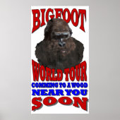 Bigfoot World Tour Poster (Vorne)