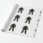 Bigfoot Wrapping Paper Geschenkpapier (Ungerollt)