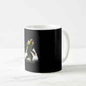 Bigfoot Yeti Kaffeetasse (VorderseiteRechts)