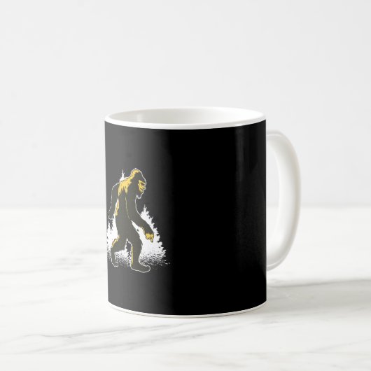Bigfoot Yeti Kaffeetasse (VorderseiteRechts)