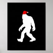 bigfoot yeti sasquatch hässliche Weihnachtspulli Poster (Vorne)