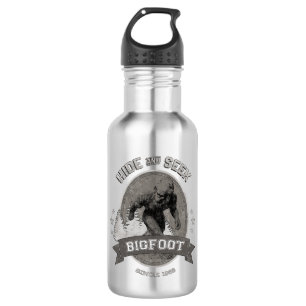 Bigfoot Yeti. Sasquatch. Retro, Vintage. Trinkflasche