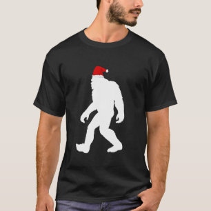 Bigfoot Yeti Sasquatch Ugly Christmas Sweater T-Sh T-Shirt