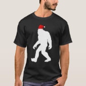 Bigfoot Yeti Sasquatch Ugly Christmas Sweater T-Sh T-Shirt (Vorderseite)