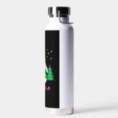 Bigfoot Yeti Sasquatch Weihnachten Glaube Weihnach Trinkflasche (Links)