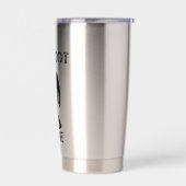 Bigfoot Zone Funny Bigfoot Thermobecher (Links)