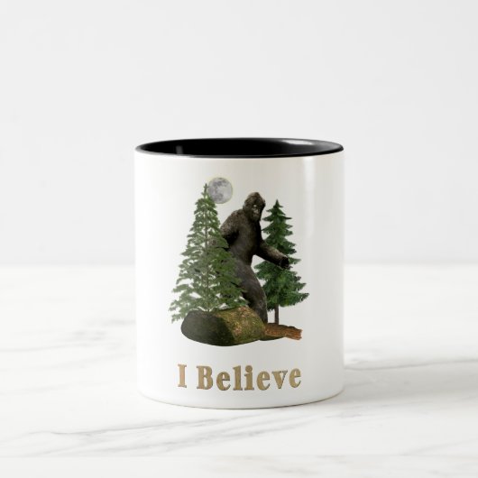 Bigfoot Zweifarbige Tasse (Mittel)