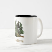Bigfoot Zweifarbige Tasse (VorderseiteRechts)