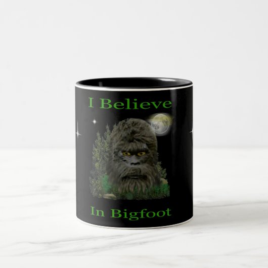 Bigfoot Zweifarbige Tasse (Mittel)