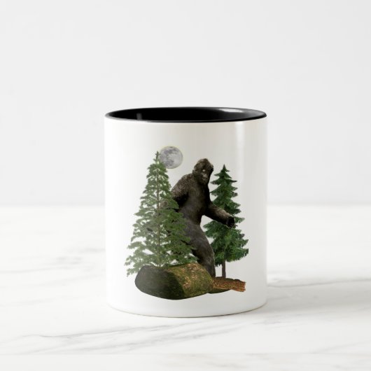 Bigfoot Zweifarbige Tasse (Mittel)