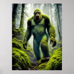 Bigfoots, Die grüne Maschine - 18 x 24 Poster