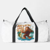 Bigfoots Fang des Tages Duffle Bag (Vorderseite)