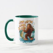 Bigfoots Fang des Tages Tasse (Links)