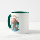 Bigfoots Fang des Tages Tasse (Vorderseite Links)