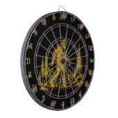 Bigfoot's Favorite Game: Dart and Seek Dartscheibe (Vorderseite Links)