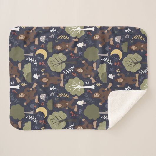 Bigfoot's Midnight Forest Adventure Sherpadecke (Vorderseite (Horizontal))