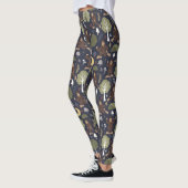 Bigfoots Mitternachtswaldabenteuer Leggings (Links)