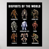 Bigfoots of the World Poster (Vorne)