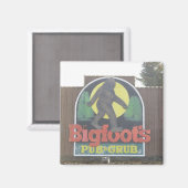 Bigfoot's Pub & Grill Magnet (Vorderseite/Rückseite)
