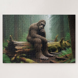 Bigfoot's Woodland Throne, Bigfoot Deep in Thought Puzzle
