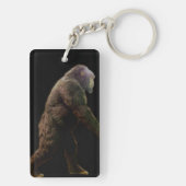 Bigfootschlüsselkette Schlüsselanhänger (Rückseite)