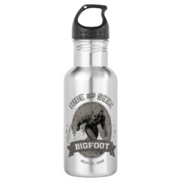BigfootYeti. Sasquatch. Retro, Weinlese Trinkflasche