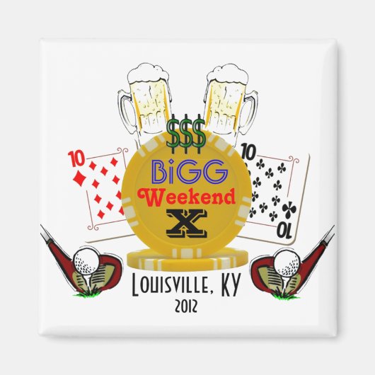 BiGG Weekend X Magnet (Vorne)