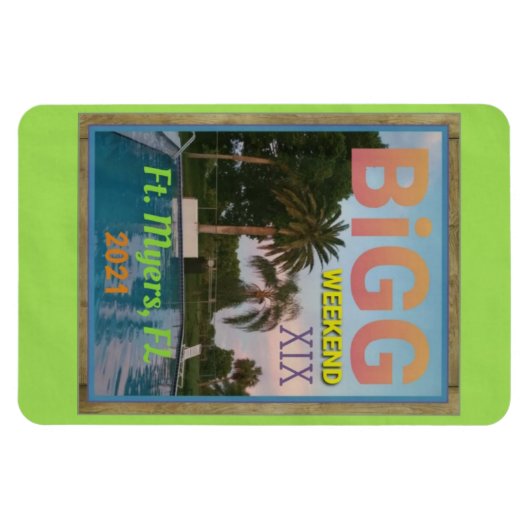 BiGG Weekend XIX Magnet (Horizontal)