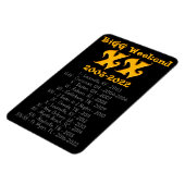 BiGG Weekend XX History Magnet (Linke Seite)