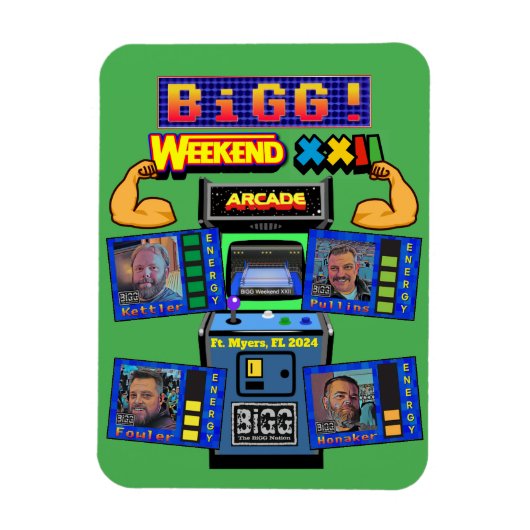 BiGG Weekend XXII Magnet (Vertikal)