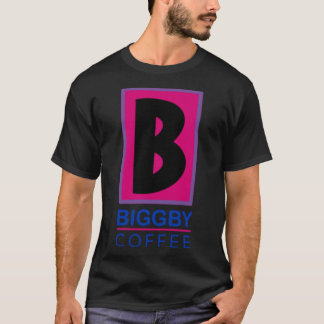 Biggby-Logo in zwei Farben Klassischer T - Shirt