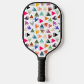Bigger Boho Dreiecke Pickleball Schläger (Rückseite)