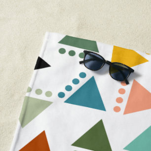 Bigger Boho Dreiecke Strandtuch
