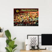 Bigger Boss Reggae Party Poster (Heimbüro)