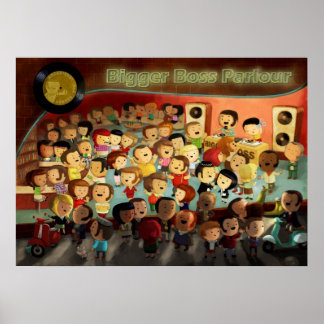 Bigger Boss Reggae Party Poster