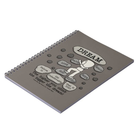 Bigger Dream Notizblock (Linke Seite)