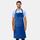 Bigger Hammer Handyman Services Blue Schürze (Getragen)