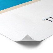 Bigger Splash 1967 Poster (Ecke)