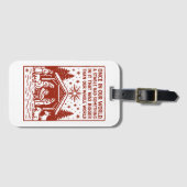 Bigger than our whole world 1 gepäckanhänger (Vorderseite (Horizontal))