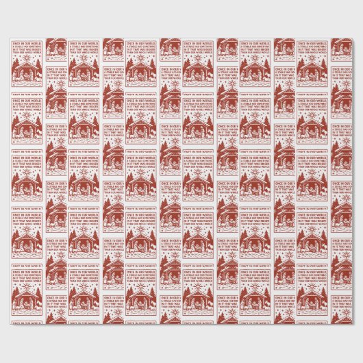 Bigger than our whole world 1 geschenkpapier (Flach)