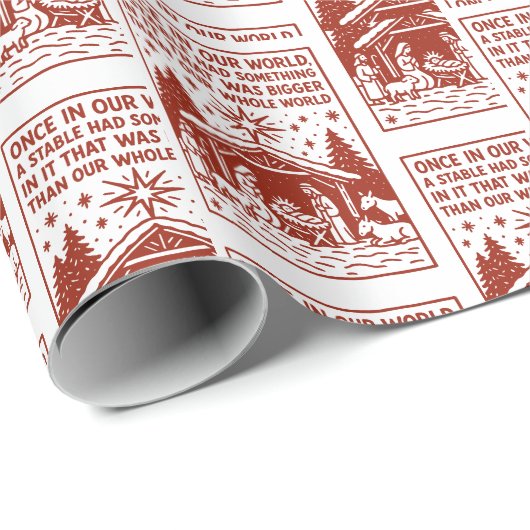 Bigger than our whole world 1 geschenkpapier (Rolleneckpunkt)