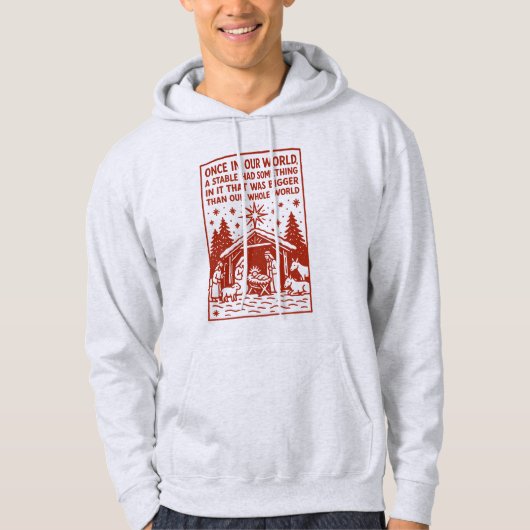 Bigger than our whole world 1 hoodie (Vorderseite)