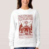 Bigger than our whole world 1 sweatshirt (Vorderseite)
