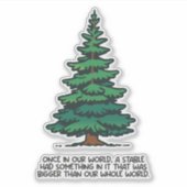 Bigger than our whole world 2 aufkleber (Vorderseite)