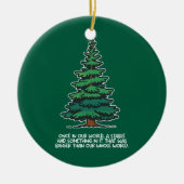 Bigger than our whole world 2 keramik ornament (Vorne)