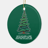 Bigger than our whole world 2 keramik ornament (Links)