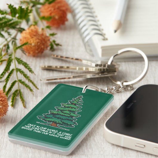 Bigger than our whole world 2 schlüsselanhänger (Vorderseite rechts)