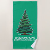 Bigger than our whole world 2 strandtuch (Vorderseite)