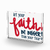 Bigger than your fear fotoblock (Rechts)